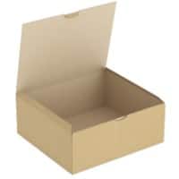 RAJA Boîte d'expédition Paroi simple Carton 230 (l) x 90 (P) x 344 (H) mm Brun 50 Unités
