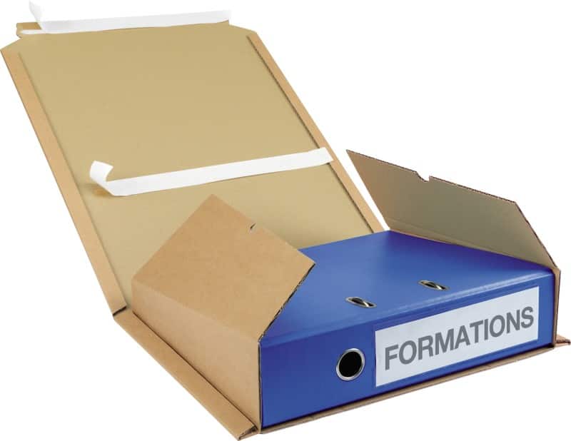 Boîte à classeurs Raja Marron 8 cm 25 unités