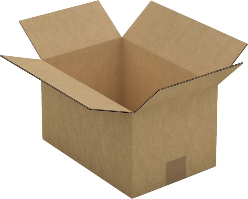 RAJA Verzenddoos Enkele Wand Karton 120 (B) x 110 (D) x 160 (H) mm Bruin 25 Stuks