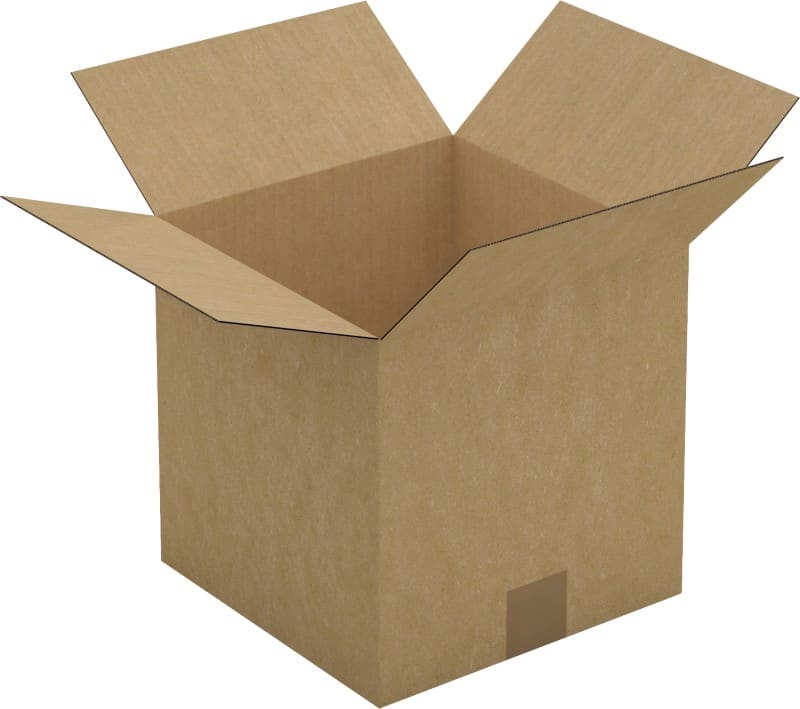 Caisse en carton Raja Marron 250 x 250 x 250 mm 25 Unités