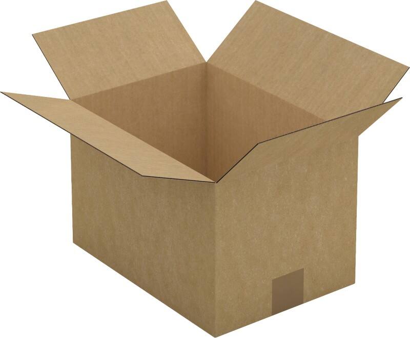 Caisse en carton Raja Marron 310 x 220 x 200 mm 25 Unités