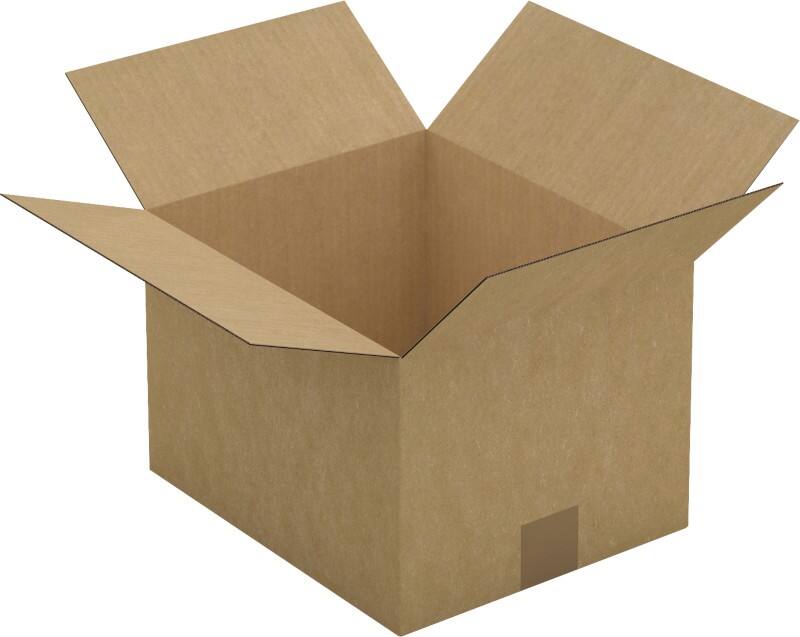 Caisse en carton Raja Marron 300 x 250 x 200 mm 25 Unités