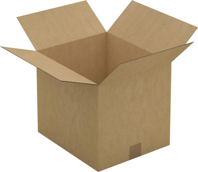 Caisse en carton Raja Marron 350 x 300 x 300 mm 25 Unités