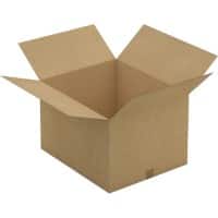 RAJA Boîte d'expédition Paroi simple Carton 490 (l) x 380 (P) x 310 (H) mm Brun 10 Unités