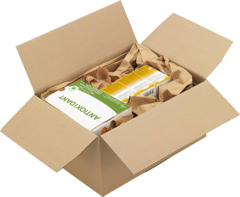 RAJA Verzenddoos Enkele Wand Karton 150 (B) x 150 (D) x 200 (H) mm Bruin 20 Stuks