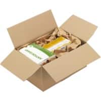 RAJA Boîte d'expédition Paroi simple Carton 150 (l) x 150 (P) x 200 (H) mm Brun 20 Unités