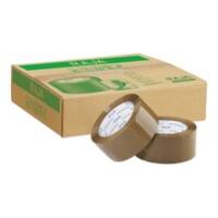 RAJA verpakkingstape bruin PP (polypropeen) 48 mm (B) x 66 m (L) 6 stuks