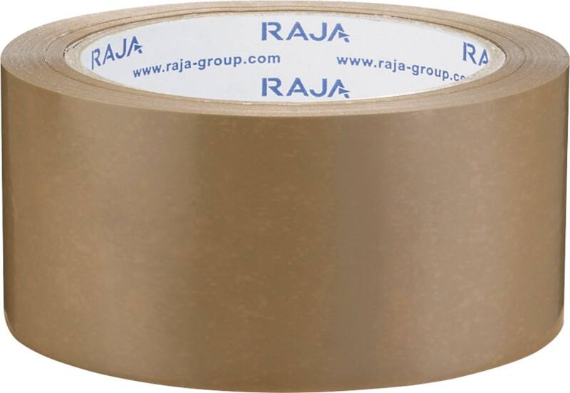 RAJA Verpakkingstape Bruin 50 mm (B) x 66 m (L) PVC (Polyvinylchloride) 36 Stuks