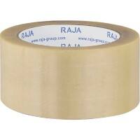 RAJA Verpakkingstape Transparant 50 mm (B) x 66 m (L) PVC (Polyvinylchloride) 6 Stuks