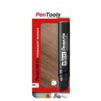 Pentel N50XL Permanent marker Brede beitelpunt 7 - 17 mm Zwart Niet navulbaar