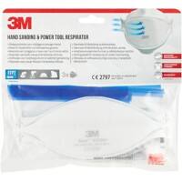 Masque de protection 3M 9320D+ Blanc 3 Unités