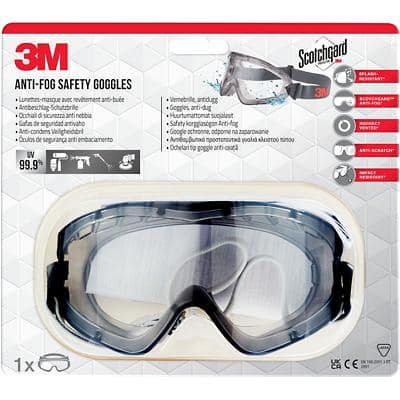 3M Veiligheidsbril 2891C1 PC (Polycarbonaat)-lens Transparant