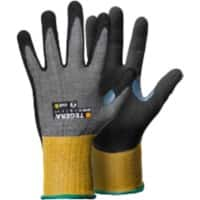 Gants de manutention TEGERA Infinity Mousse de nitrile Taille 8 Gris, jaune 6 Paires