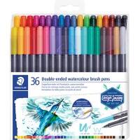 STAEDTLER Aquarel Penseelpen - Kleurenassortiment 36 Stuks