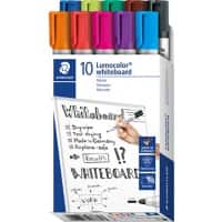 STAEDTLER whiteboard-marker 2 mm kleurenassortiment 10 stuks