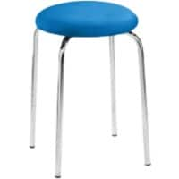 Tabouret Mayer Sitzmöbel Tissu Bleu