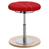 Tabouret pendulaire Mayer Sitzmöbel Tissu Rouge