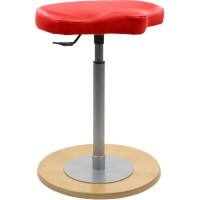 Tabouret pendulaire Mayer Sitzmöbel Tissu Rouge