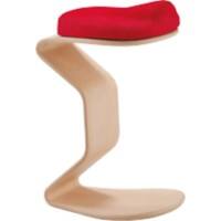 Tabouret pendulaire Mayer Sitzmöbel Tissu Rouge