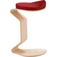 Tabouret pendulaire Mayer Sitzmöbel Tissu Rouge