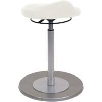 Tabouret pendulaire Mayer Sitzmöbel Tissu Blanc