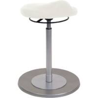 Tabouret pendulaire Mayer Sitzmöbel Tissu Blanc