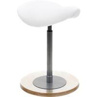 Tabouret pendulaire Mayer Sitzmöbel Tissu Blanc