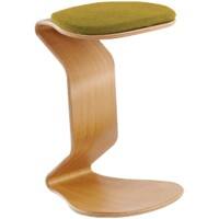 Tabouret pendulaire nest nature Tissu Jaune