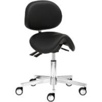 Tabouret pivotant Mayer Sitzmöbel Tissu Noir