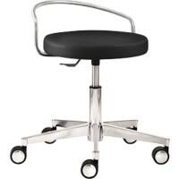 Tabouret pivotant Mayer Sitzmöbel Tissu Noir