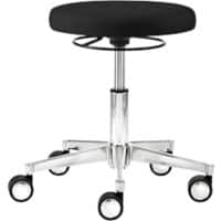 Tabouret pivotant Mayer Sitzmöbel Tissu Noir