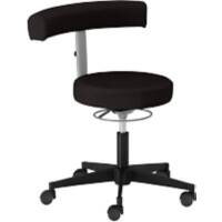 Tabouret pivotant Mayer Sitzmöbel Tissu Noir