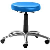 Tabouret pivotant Mayer Sitzmöbel Tissu Bleu