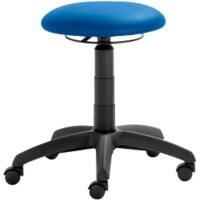 Tabouret pivotant Mayer Sitzmöbel Tissu Bleu