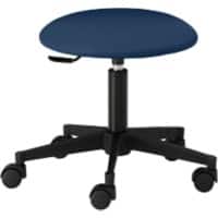 Tabouret pivotant 1350 mayer sitzmöbel Tissu Bleu foncé 500 x 500 x 520 mm