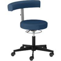 Tabouret pivotant Mayer Sitzmöbel Tissu Bleu