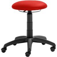 Tabouret pivotant Mayer Sitzmöbel Tissu Rouge