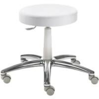 Tabouret pivotant Mayer Sitzmöbel Tissu Blanc