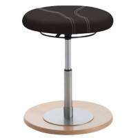 Tabouret pendulaire Mayer Sitzmöbel Tissu Noir