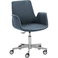 Mayer Sitzmöbel Fauteuil Gevlekt-blauw Polyester