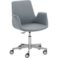 Mayer Sitzmöbel Fauteuil Gevlekt-lichtblauw Polyester