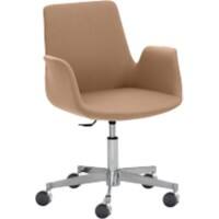 Mayer Sitzmöbel Fauteuil Lichtbruin Polyester