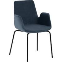 Mayer Sitzmöbel Fauteuil Gevlekt-blauw Polyester