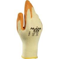 Gants de manutention Mapa Professional Titan 328 Latex Non poudrés Extra Large (XL) Jaune 2 Gants 