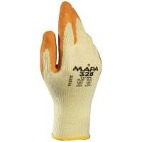 Gants de manutention Mapa Professional Titan 328 Latex Non poudrés Extra Extra Large (XXL) Jaune 2 Gants 