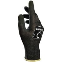 Gants de manutention Mapa Professional Krytech 643 Non jetables Nitrile Non poudrés Medium (M) Noir