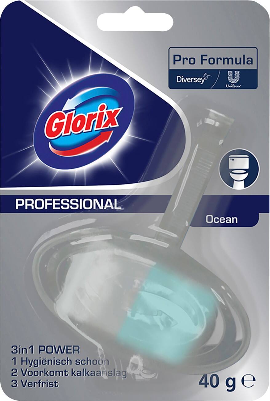 Bloc WC Glorix Ocean Fresh 12 Unités de 40 g