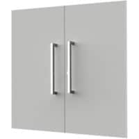 Portes d'armoire Kerkmann Bois Gris clair 760 x 16 x 700 mm