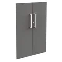 Portes d'armoire Kerkmann Bois Graphite 760 x 16 x 1040 mm