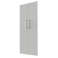 Portes d'armoire Kerkmann Bois Gris clair 760 x 16 x 1760 mm